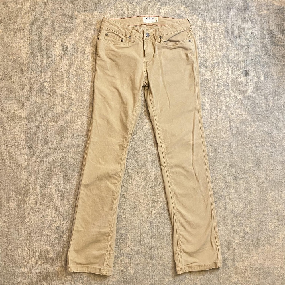 Mountain Khakis Pants Womens 27x31 Beige Camber 106 Classic Fit Stretch Twill